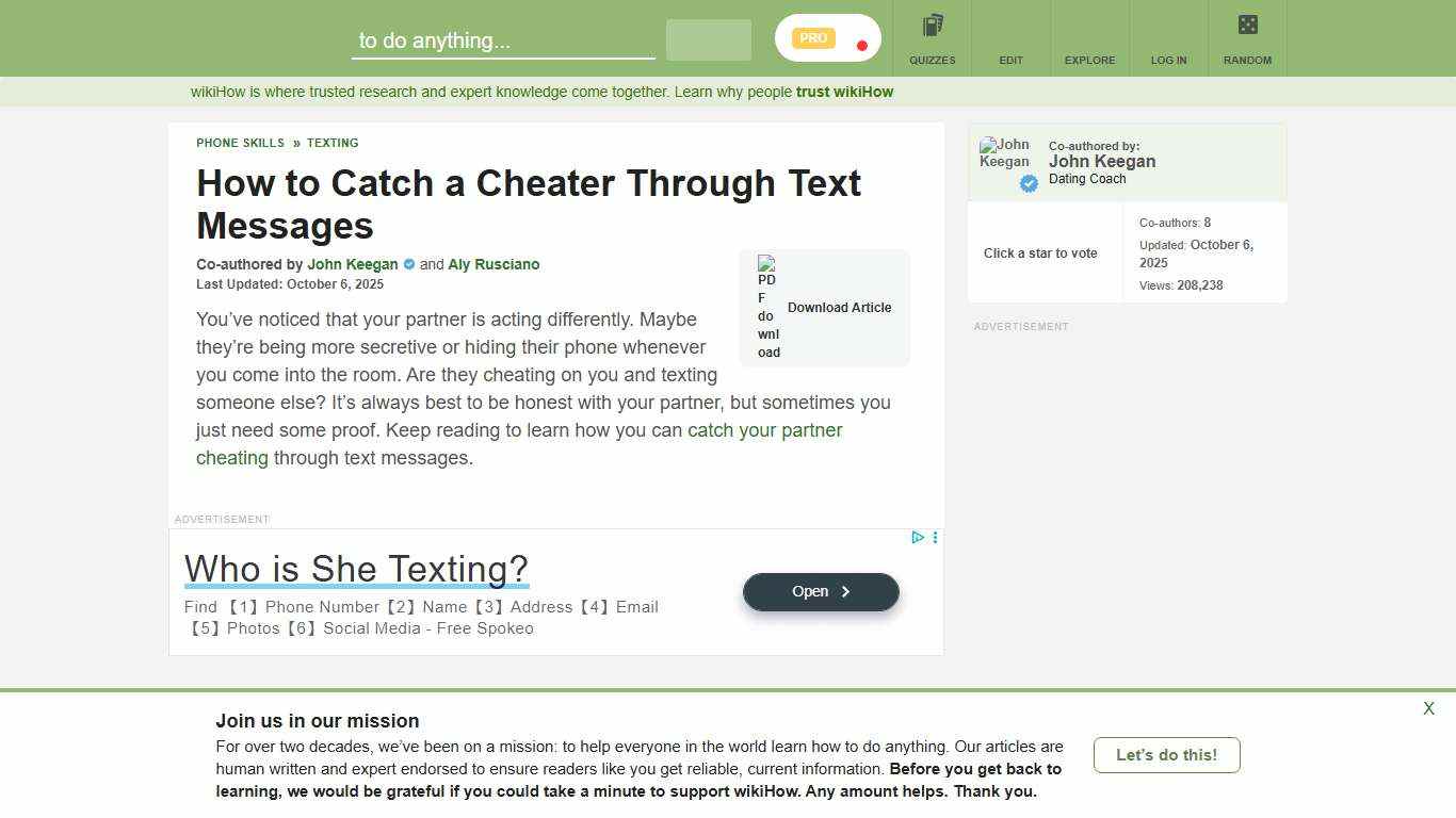 8 Easy Ways to Catch a Cheater Through Text Messages - wikiHow